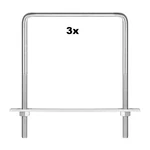 Uxcell Square U-bolts, 3 Sets 152MM(5.98") Inner Width 200MM Length Clamps. Fixed Price $38.01.