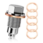 M12X1.25 Magnetic Oil Drain Plug Kit,stainless 1.25*0.66*0.66 Inch, M12*1.25. Fixed Price $11.58.