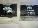 Mercury Quicksilver 26-32540 Oil Seal Pair Of (2) Marine Boat. Fixed Price $12.95.