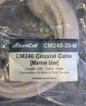 Surecall CM240-20-M 20FT/6.096M White Marine Use New Free Shipping. Fixed Price $25.00.