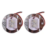 2PCS 3" Round Marine 6 Leds Boat Stern Transom Lights Cabin Deck Courtesy White. Fixed Price $9.48.