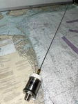 Metz Manta 6 Stainless Steel 3FT Wire Whip Vhf Marine Antenna. Fixed Price $59.00.