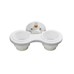 Seasucker MC5301W Cup Holder; Vertical Surface Mount; Non-lighted; With 4-1/2 In. Fixed Price $88.67.