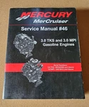 Mercury Marine Boat Service Manual #46 3.0 Tks Mpi Gas Engines P/n 90-899883197. Fixed Price $99.99.