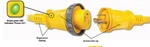 Hubbell HBL61CM03LED 30 Amp 25 Foot Cordset With L.e.d. Model:. Fixed Price $224.00.