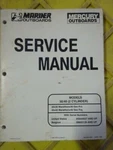Oem Mercury Mariner Service Manual Models 30/40 (2 Cyl) #90-826148R1 6/1996. Fixed Price $12.99.
