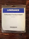 Lowrance Trolling Motor Transducer Adapter 000-10261-001. Fixed Price $20.00.