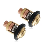 143 2PCS Thermostat Kit For Mercury Marine V6 135HP 150HP 75692Q2 27-62386. Fixed Price $14.80.