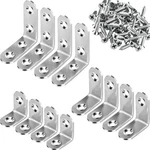 3 Sizes Stainless Steel Corner Braces Bracket, 90 Degree Joint Right Angle. Fixed Price $13.72.