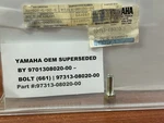 New Nos Factory Yamaha Hex Bolt Part# 97313-08020/97013-0802-00-00. Fixed Price $9.99.