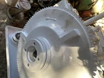 Onan Marine Generator Mcck Flywheel W/pully 104-1069. Casting Number 170-3188. Fixed Price $330.00.