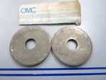 New Oem (lot Of 2) 0908114 Omc Johnson Evinrude Washer 0810. Fixed Price $16.00.