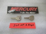 A30K Mercury Quicksilver 30431111 Key #111 Set Of 2 Oem New Factory Boat Parts. Fixed Price $10.75.