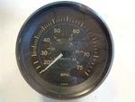 Vdo Speedometer Gauge Black Face / Bezel 75 Mph 115 015 046A Marine Boat. Fixed Price $14.97.