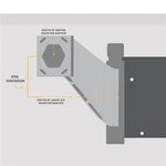 Minn Kota S86 White Jack Plate Adapter For Raptor Starboard 8IN Setback 6IN Rise. Fixed Price $410.99.