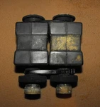 Oem Honda 35 Bf 40 Hp Lower Rubber Mount Pn 50155-ZV5-000 Fits 1997-2007. Fixed Price $22.00.