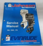 1993 Omc Johnson Evinrude 60 Lv 150, 150C, 175 Hp Service Manual P/n 500611. Fixed Price $25.13.