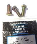 Mercury Quicksilver Screw Nos 10-34353 Qty. (L-8238). Fixed Price $9.90.