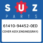 61410-94452-0ED Suzuki Cover Assy,engine(gray) 61410944520ED, New Genuine Oem Pa. Fixed Price $877.06.