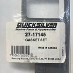 Mercury Quicksilver Gasket Set 27-17145. Fixed Price $39.85.