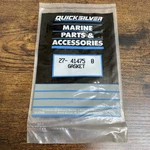 Mercury Quicksilver 27-41475 8 Gasket Oem Nos. Fixed Price $9.60.