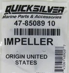Quicksilver Mercury Marine Boat Oem Impeller Part No. 47-85089 10. Fixed Price $30.79.