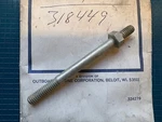 Omc Johnson Evinrude Double End Screw 0318449 Nos. Fixed Price $15.95.