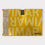 Vimar Idea 16733.31 Classic Cover Plate 3-MODULE Metal Black Chrome **new**. Fixed Price $26.99.