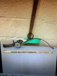 Maybe 1963 Antique Stub-caster Icefishing Rod And Pflueger Reel.. Fixed Price $45.00.