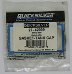New Quicksilver Mercury Marine Boat Oem Tank Cap Gasket Part No. 27-42999. Fixed Price $15.99.
