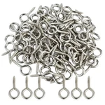 Wobe 100PCS Small Screw Eye Shape Hanging Hooks 1" Lag Thread Se. Fixed Price $9.69.