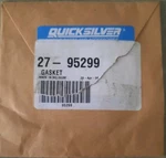 One New Quicksilver Mercury Outboard Cylinder Head Gasket 27-95299001. Fixed Price $29.99.