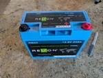Relion 12 Volt 20 Amp Lithium Battery. Fixed Price $150.00.