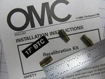 0436678 Omc Recalibration Orifice Kit Evinrude Johnson 60HP Outboards. Fixed Price $16.99.