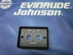 Evinrude Johnson Trim Switch Dash Panel Cover Plate For Dual Motors 124812 New. Fixed Price $8.00.