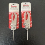 Sherman Johnson Co 26-404 Ss Hand Crimp Safe Lock Gate Hook (lot Of 2) Sail. Fixed Price $20.00.