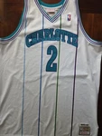 Mitchell And Ness Authentic 92-93 Larry Johnson Charlotte Hornets Sz 56. Fixed Price $140.00.