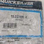 Mercury Quicksilver Fitting Brass 90 Degree Oem Part 22-853339 4. Fixed Price $18.95.