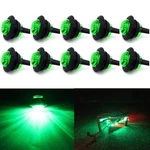Keing 10 Pack Waterproof Marine Boat Led Lights, Underwater Green. Fixed Price $14.69.