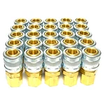 25PC Foster Quick Connect 1/4" Female Npt Air Hose Coupler - 715 Milton Style. Fixed Price $251.30.