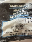 Mercruiser 22-863804 Genuine Oem 3/4" Npt Straight Hose Connector (R1084). Fixed Price $16.00.