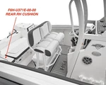 Yamaha 255 Fsh Sport H/ E/ 252 Rear Cushion F6H-U371E-00-00. Fixed Price $324.95.