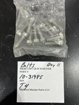 Mercury Quicksilver Bolts 10-31985 (qty 11) Oem "new Old Stock" T4 2-25. Fixed Price $21.50.