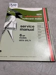 1974 Johnson Outboard 6R74 6RL74 Models Service Manual Jm 7403. Fixed Price $48.42.