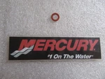 Y34 Genuine Mercury Quicksilver 27-81987M Plug Gasket Oem New Factory Boat Parts. Fixed Price $9.10.