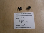 338161 Evinrude 1998 9.9HP E10FRELECM 4-STR Outboard Screw (2) T134. Fixed Price $9.99.