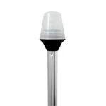 Attwood Frosted Globe All-round Pole Light Lock Collar 48" #5110-48-7. Fixed Price $48.11.