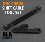 Omc Cobra Shift Cable Set Replacement Adjustment Bellcrank Alignment. Fixed Price $19.99.