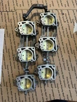 Omc Johnson Evinrude Upper And Lower Throttle Body 200HP 0398373, 398375. Fixed Price $95.00.