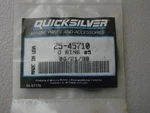 Quicksilver Mercruiser Mercury O-ring Oring 25-45710 Pack Of. Fixed Price $14.99.